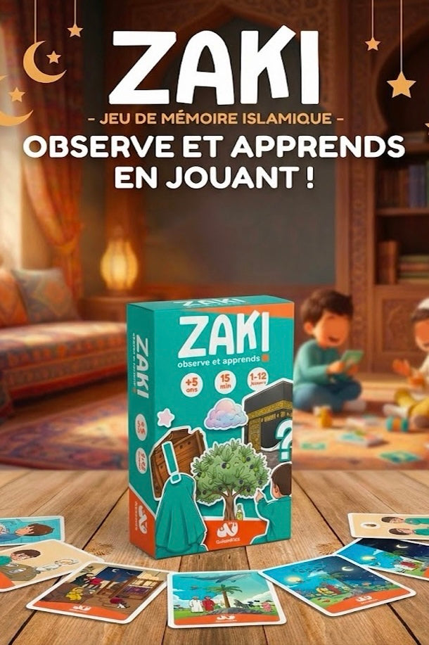 ZAKI | Observe et apprends en jouant !