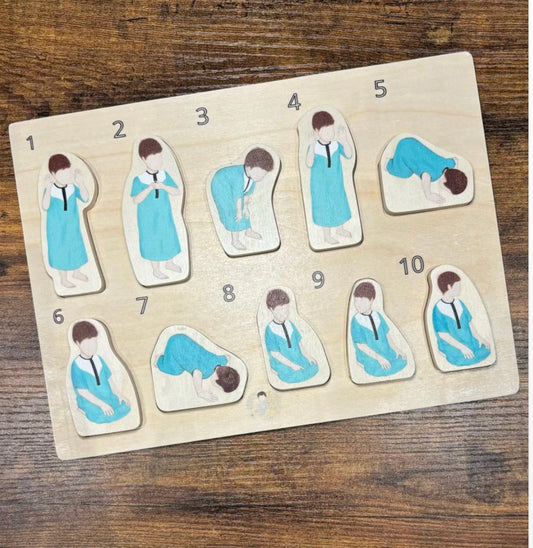 Mon premier puzzle Montessori de la prière