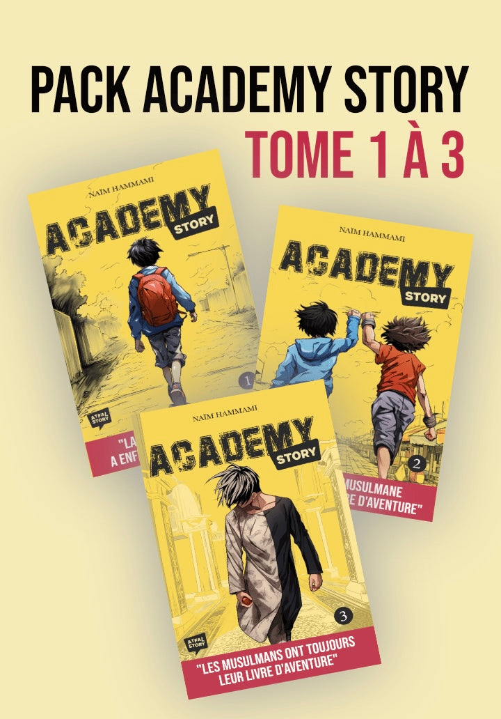 Pack Academy Story : Tome 1 à 3