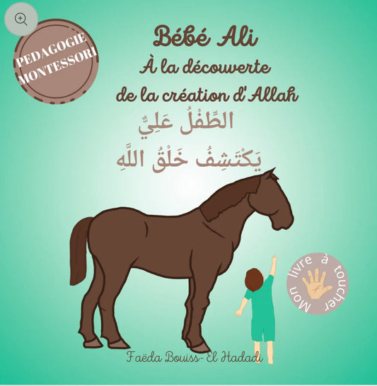 Tome 8 : Bébé Ali à la découverte de la création d'allah (Livre à toucher)