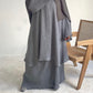 SET OVERSIZE - Bleu/ Gris - FARAASHA COLLECTION