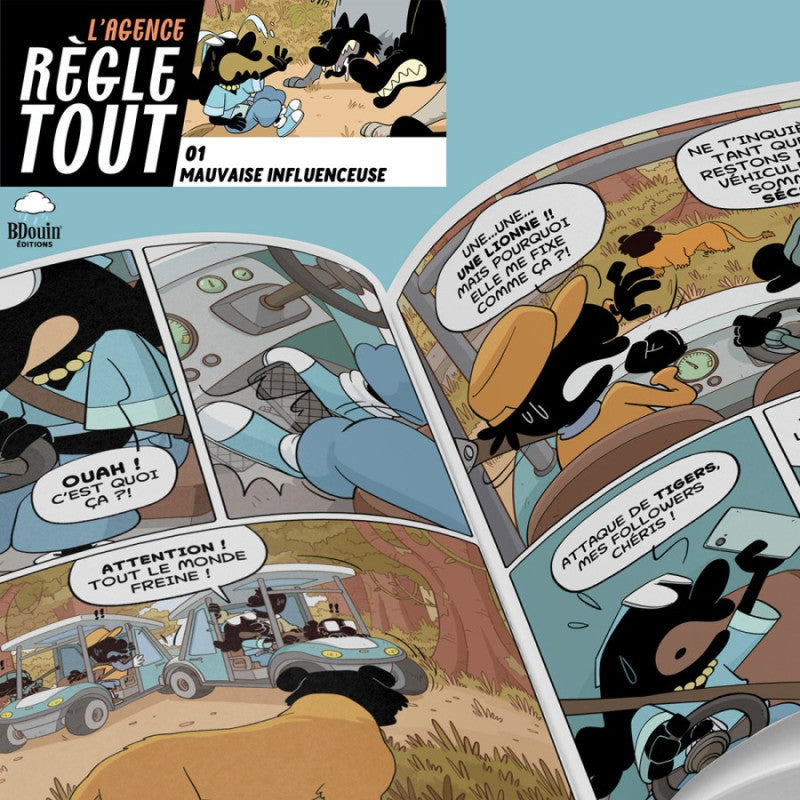 Pack nouveauté Bdouin « Agence règle tout » ( 3 tomes )