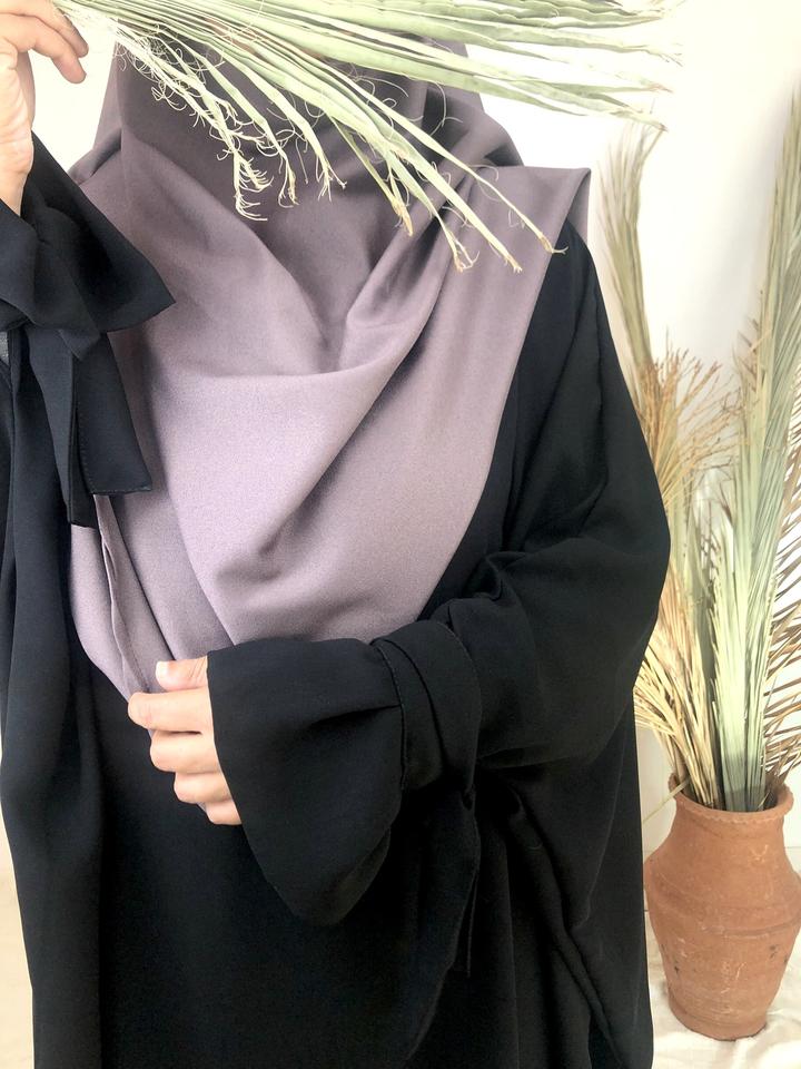 Abaya Hana noir  - Alnysa Collection