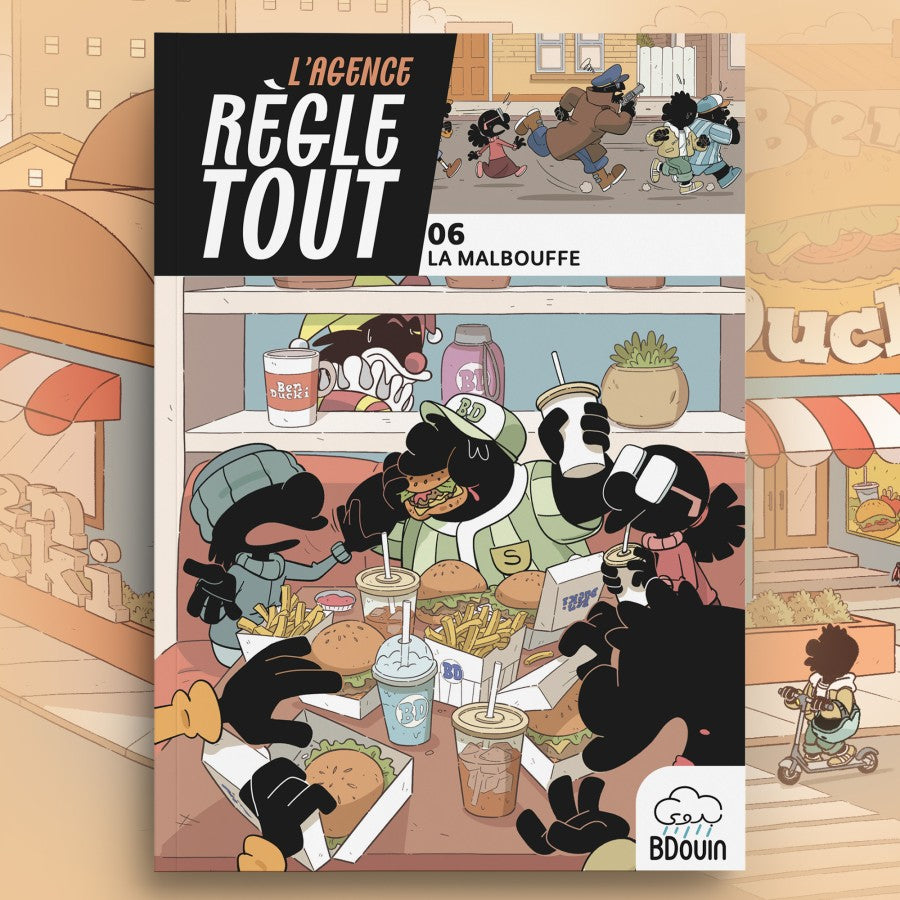 Pack nouveauté Bdouin « Agence règle tout » ( Tome 1 à 6 ) COLLECTION 6 LIVRES JEUNESSE