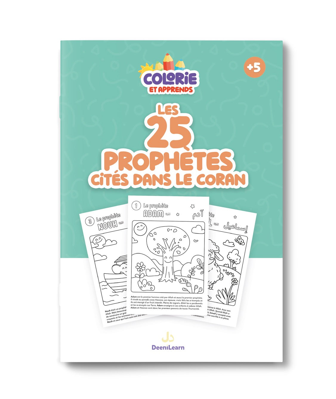 Colorie et Apprends : Les 25 prophètes cités dans le Coran
