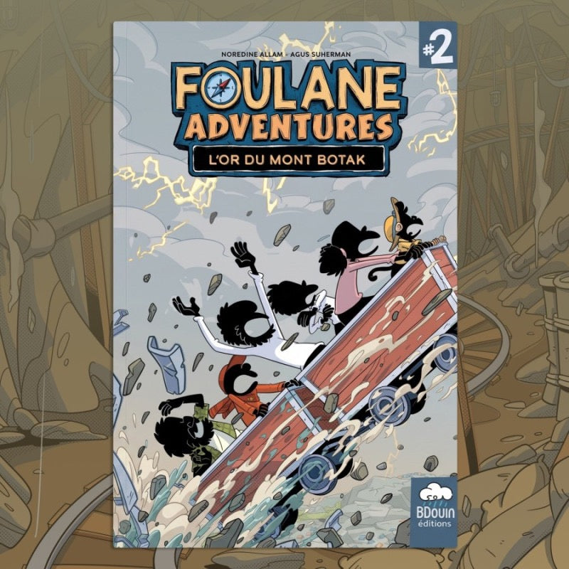 PACK FOULANE ADVENTURES TOMES 1 ET 2 - BD JEUNESSE