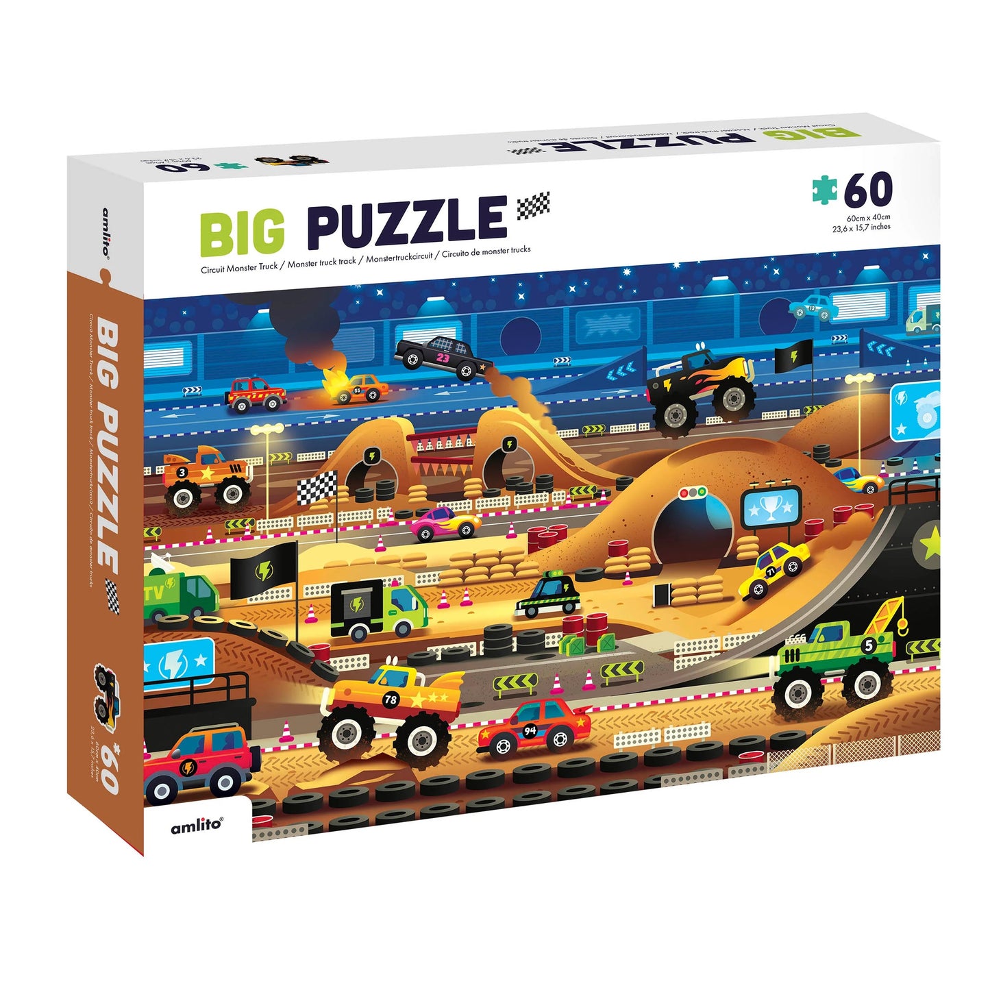 Big puzzle Monster Truck