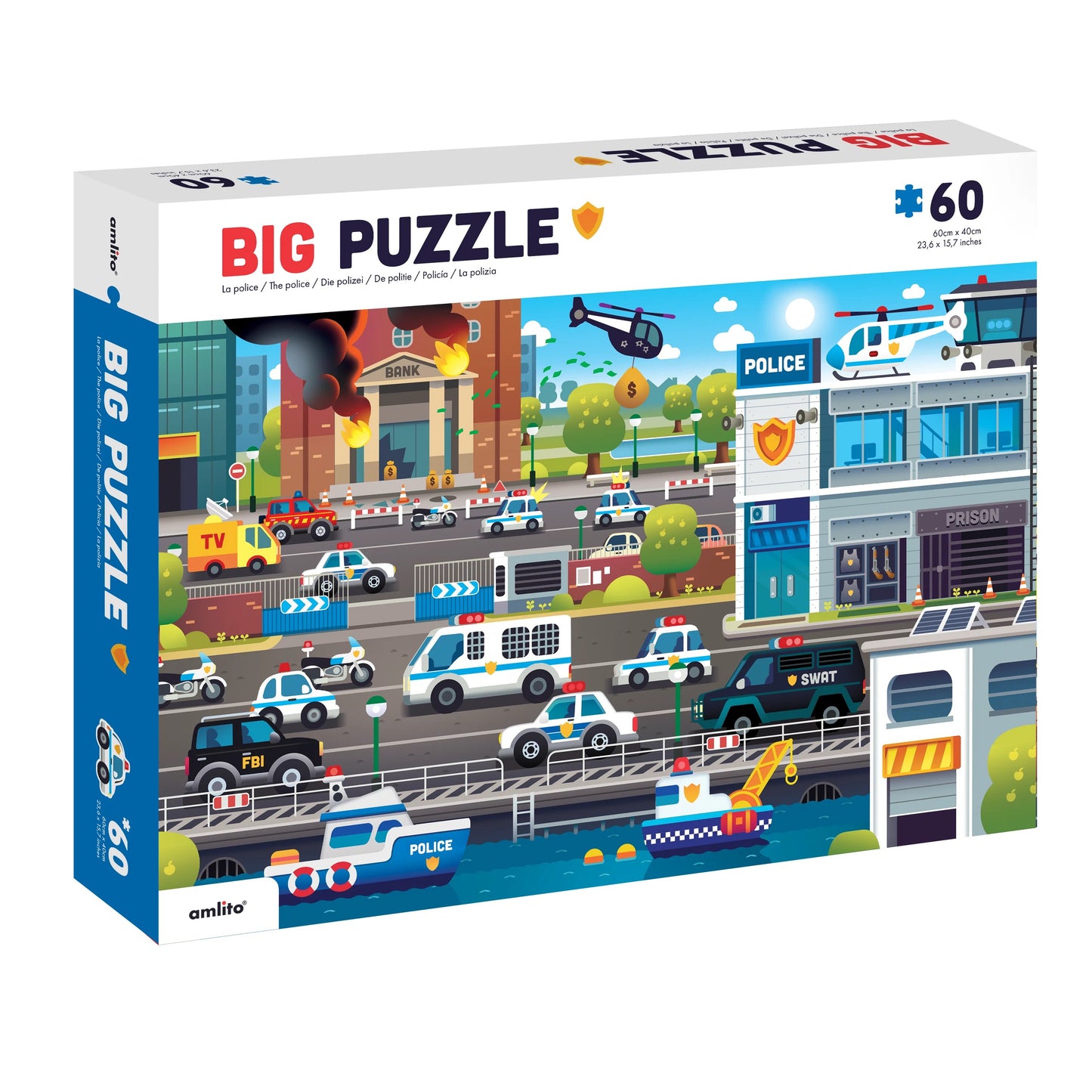 Big puzzle police