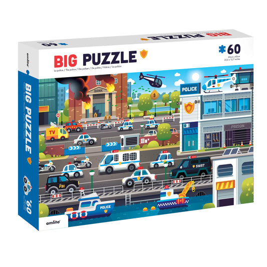 Big puzzle police