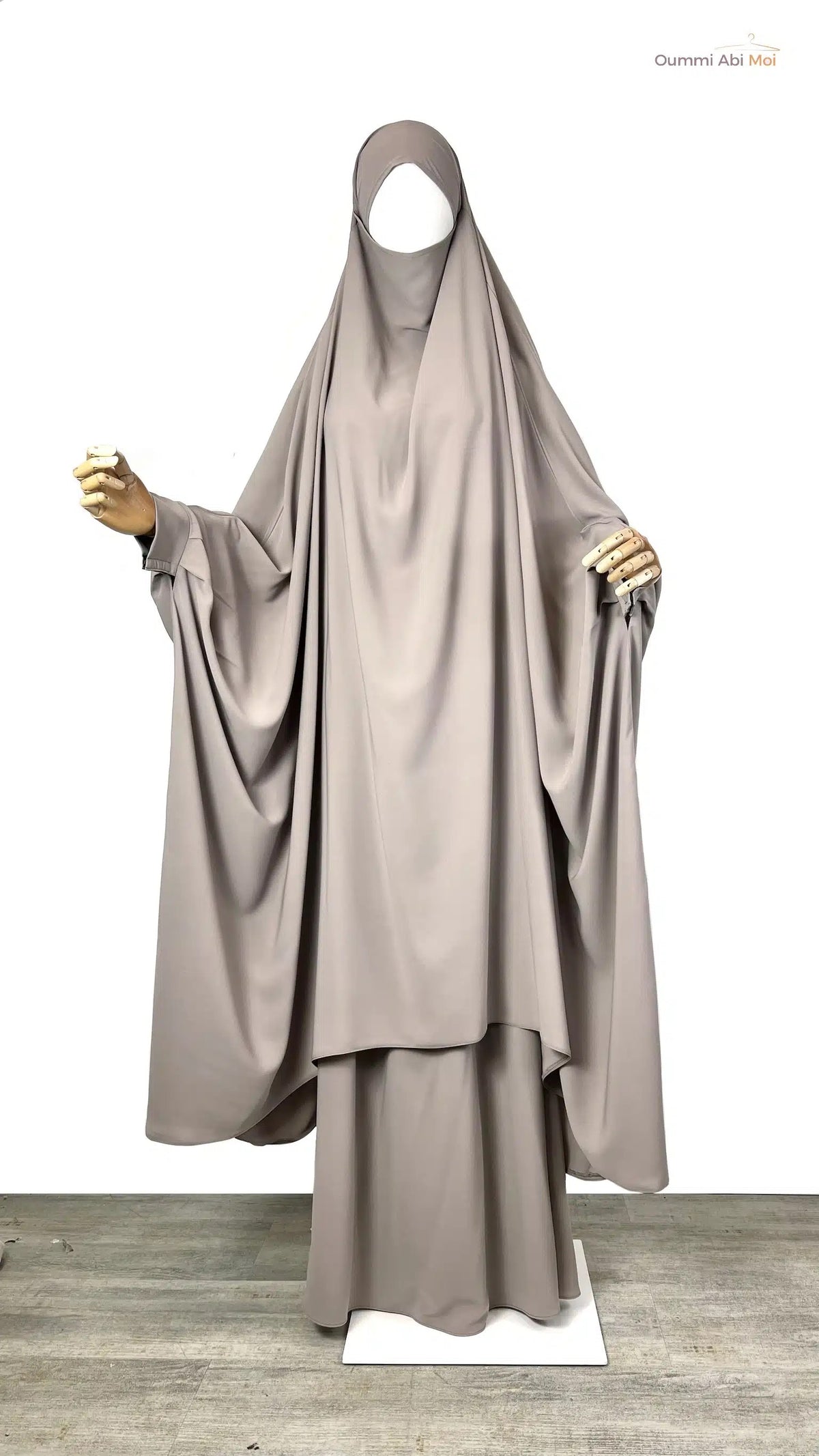 Jilbeb 2 pièces - Taupe nude - OUMMI ABI MOI