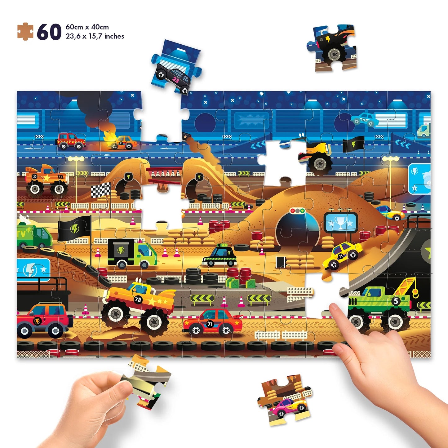Big puzzle Monster Truck
