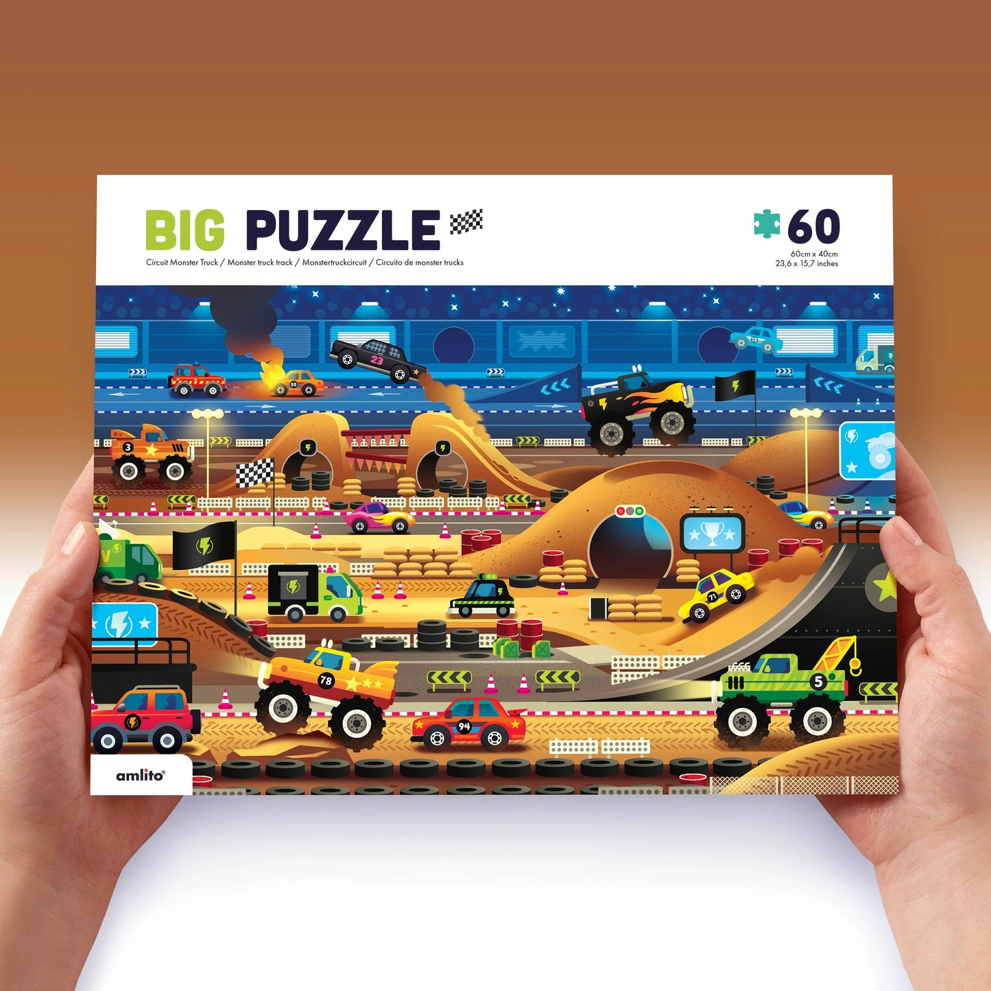 Big puzzle Monster Truck