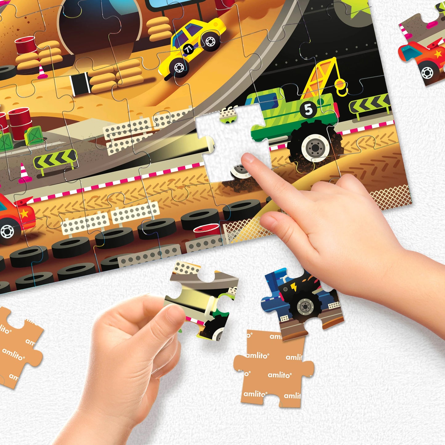 Big puzzle Monster Truck