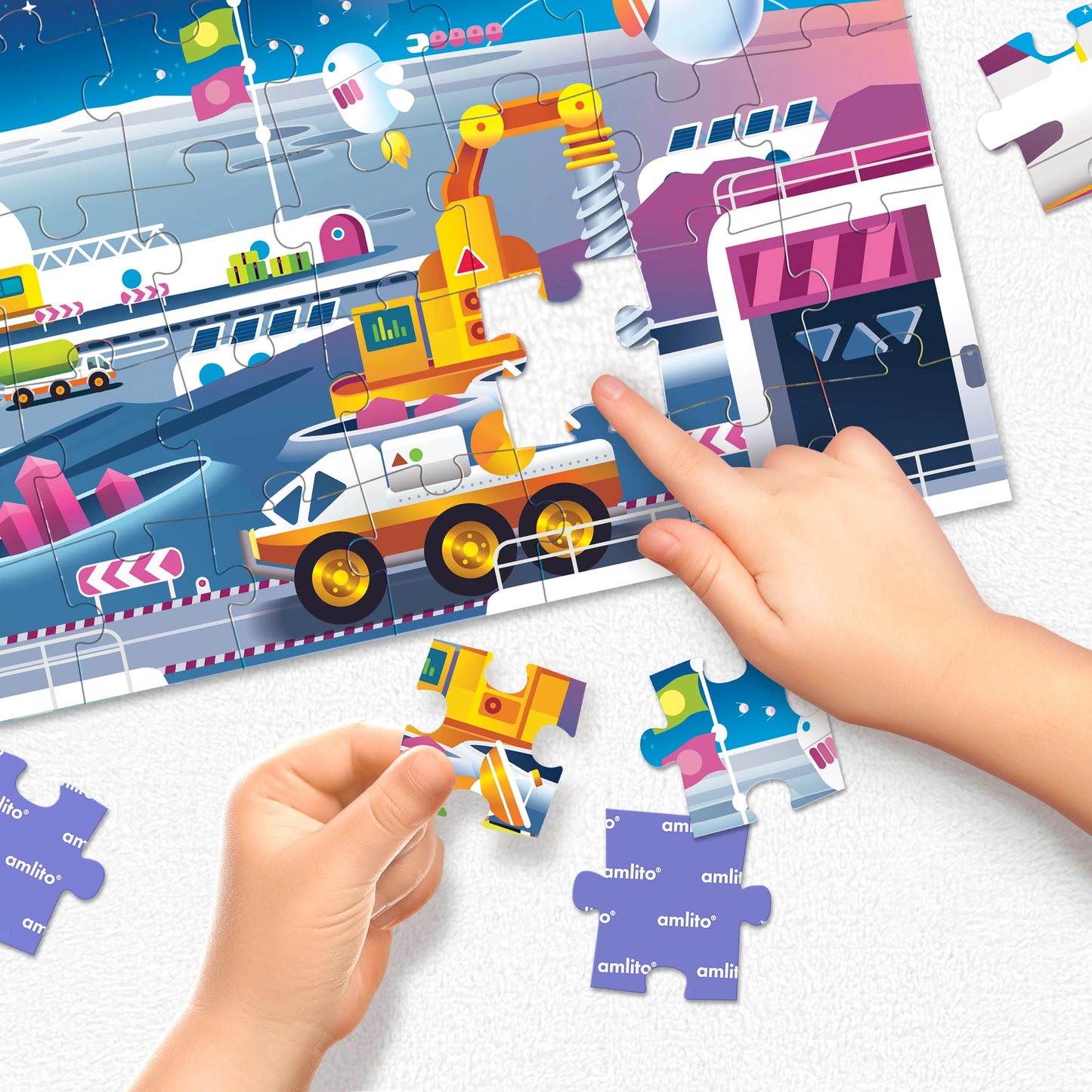 Puzzle de l'espace enfant