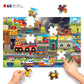 Puzzle caserne des pompiers enfants