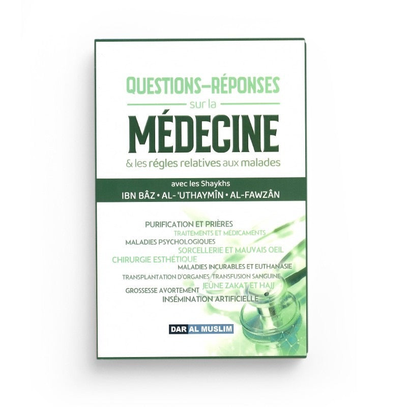 Questions Réponses sur le médecine et les règles relatives aux malades