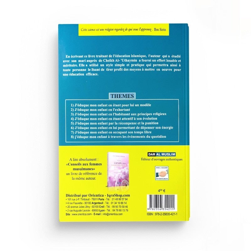 J'éduque Mon Enfant, Par Umm 'Abd Ar-Rahman Al-Athariya
