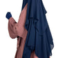 Niqab 3 voiles 1m50 - OUMMI ABI MOI