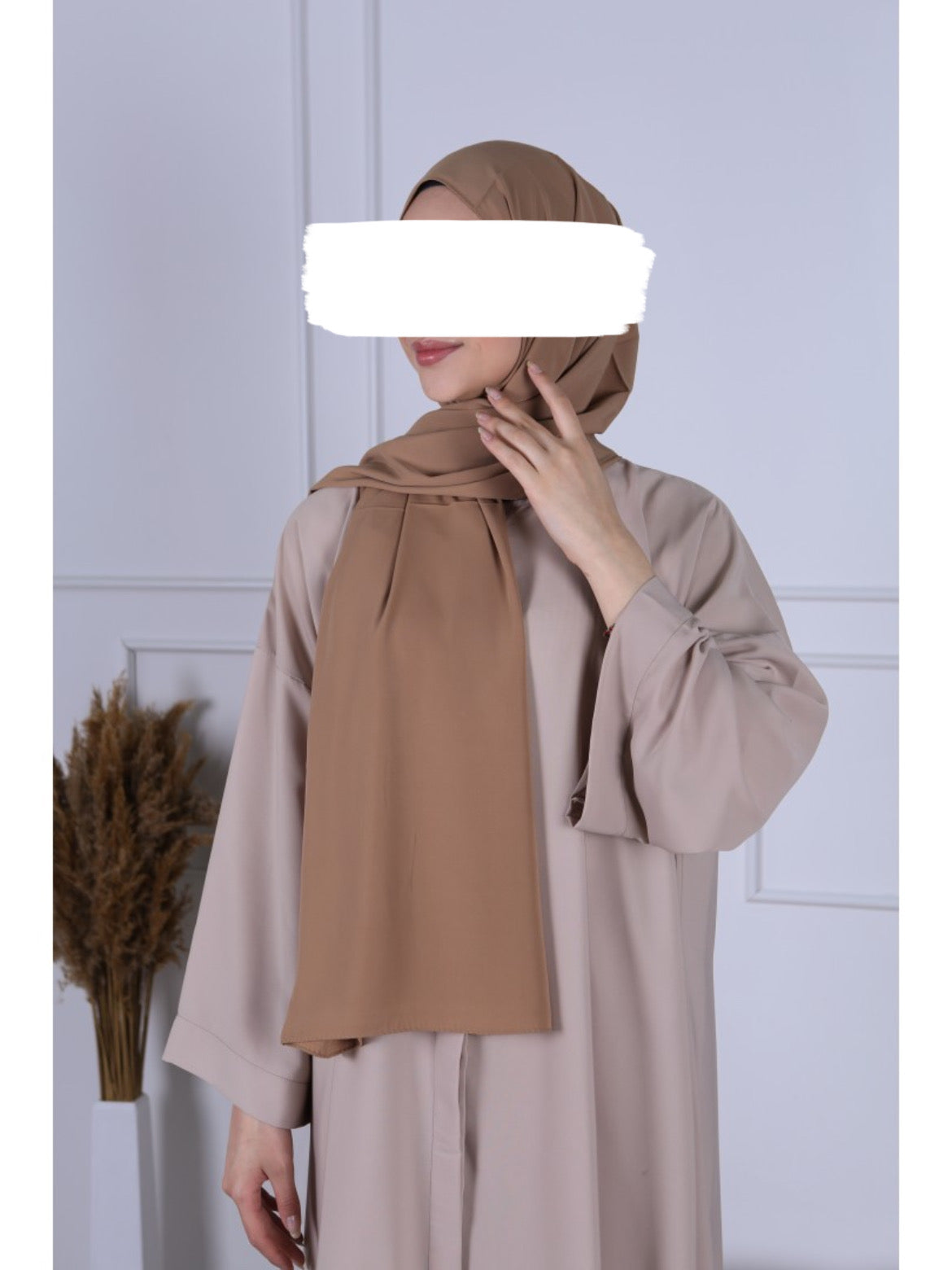 Hijab Soie de Medine - Camel