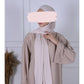 Hijab Jersey Premium Luxe - Craie