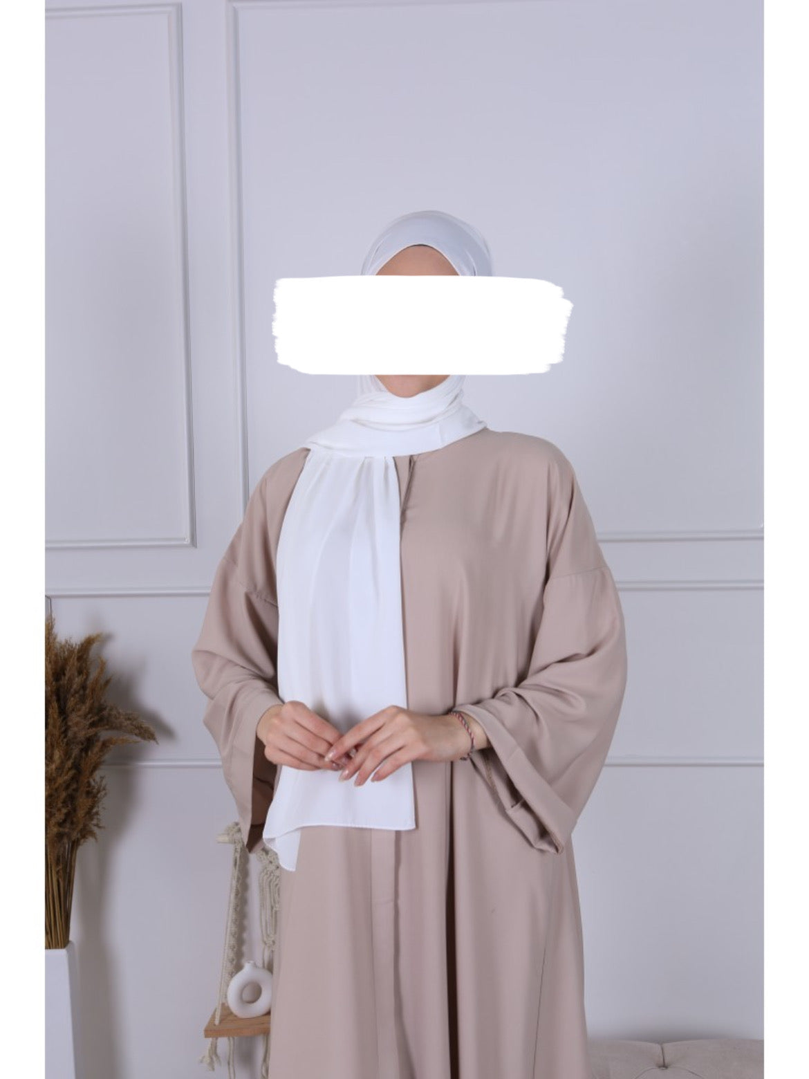 Hijab Soie de Medine - Blanc