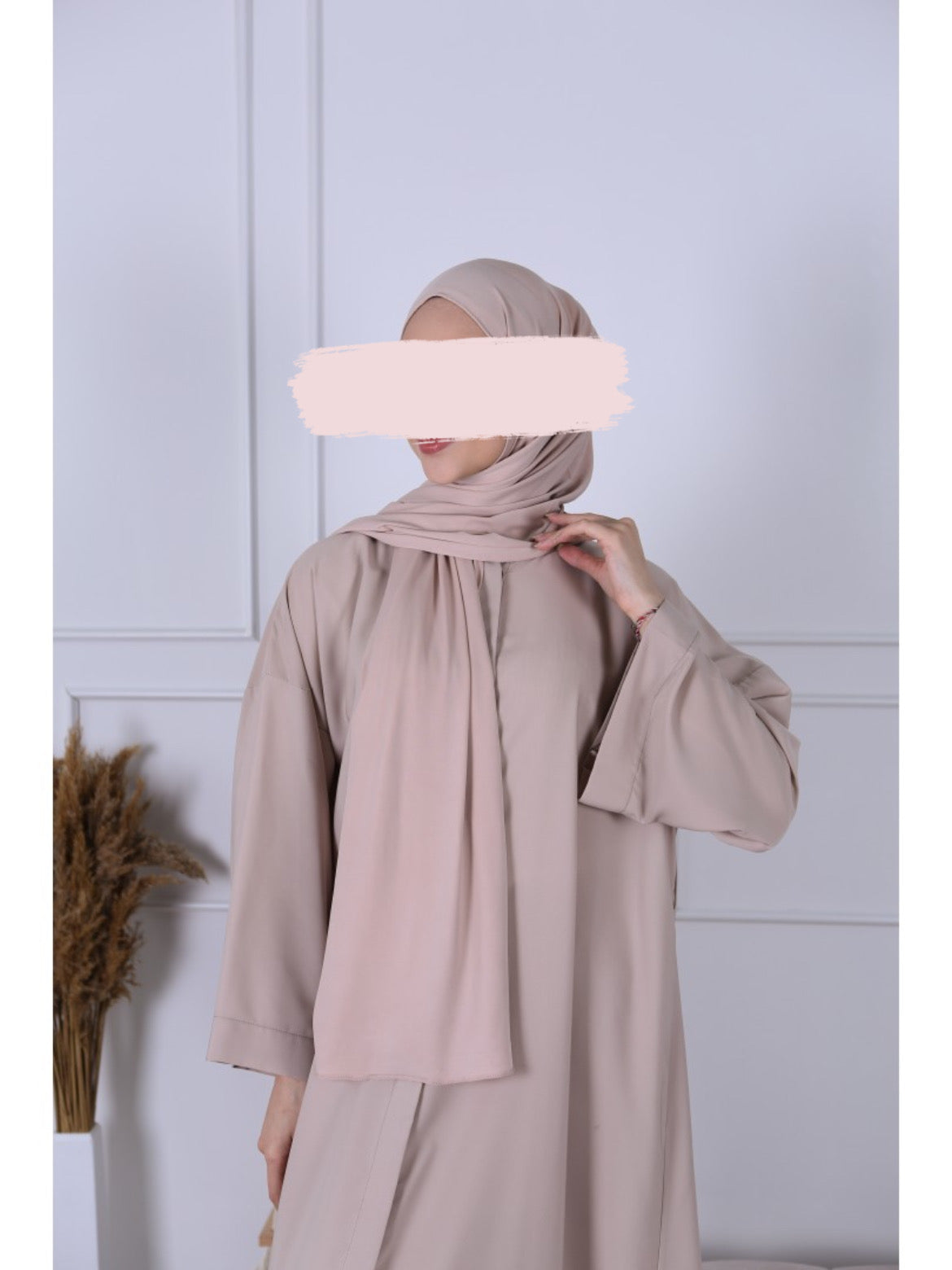 Hijab Jersey Premium Luxe - Nude