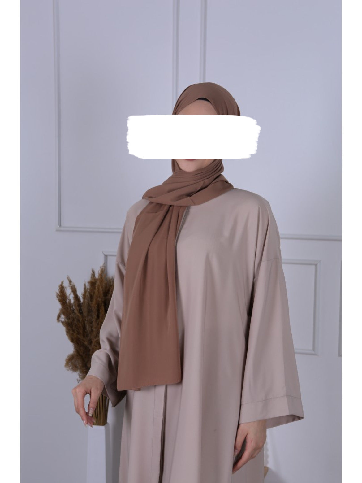 Hijab Soie de Medine - Moka