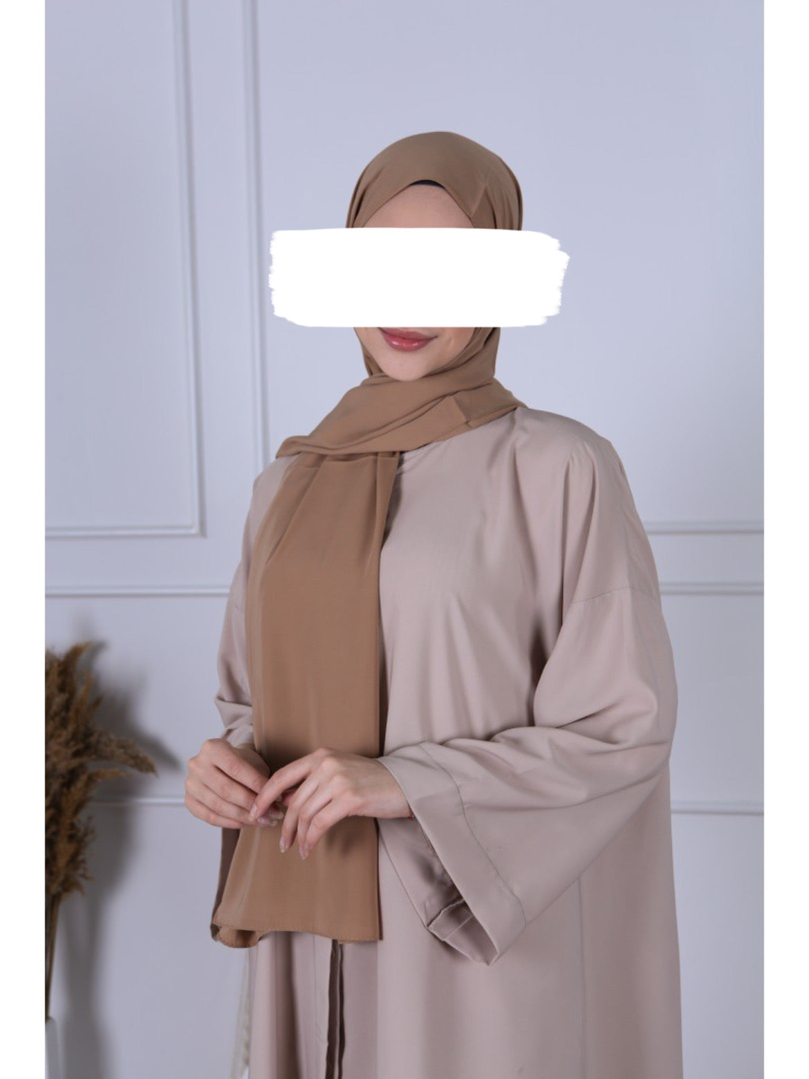 Hijab Soie de Medine - Camel