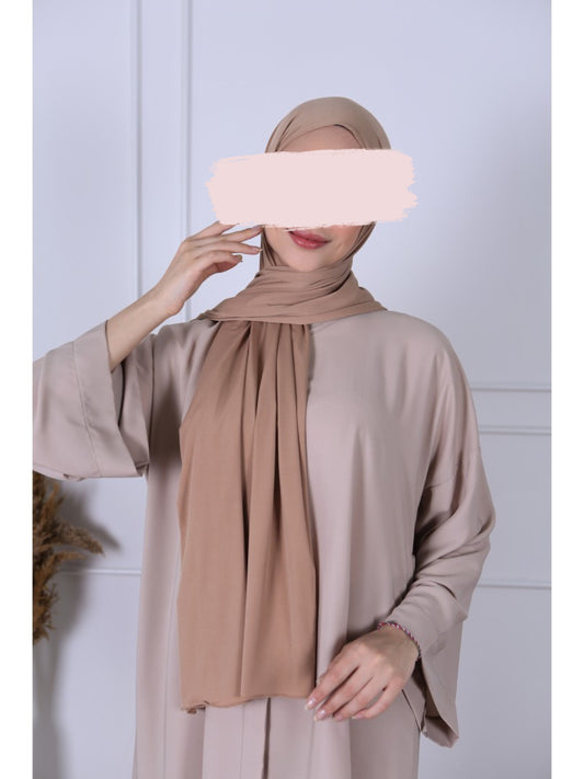 Hijab Jersey Premium Luxe - Beige Sable