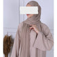 Hijab Jersey Premium Luxe - Taupe Clair