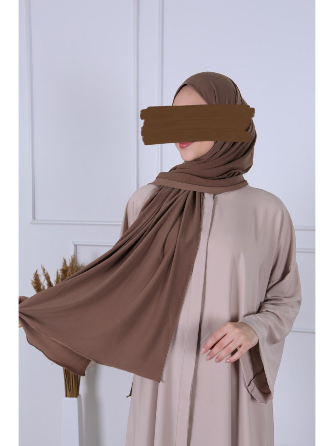Hijab Jersey Premium Luxe - Mocca