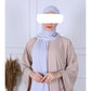 Hijab Jersey  Premium Luxe - Gris Perle