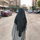 Niqab 3 voiles 1m50 - OUMMI ABI MOI