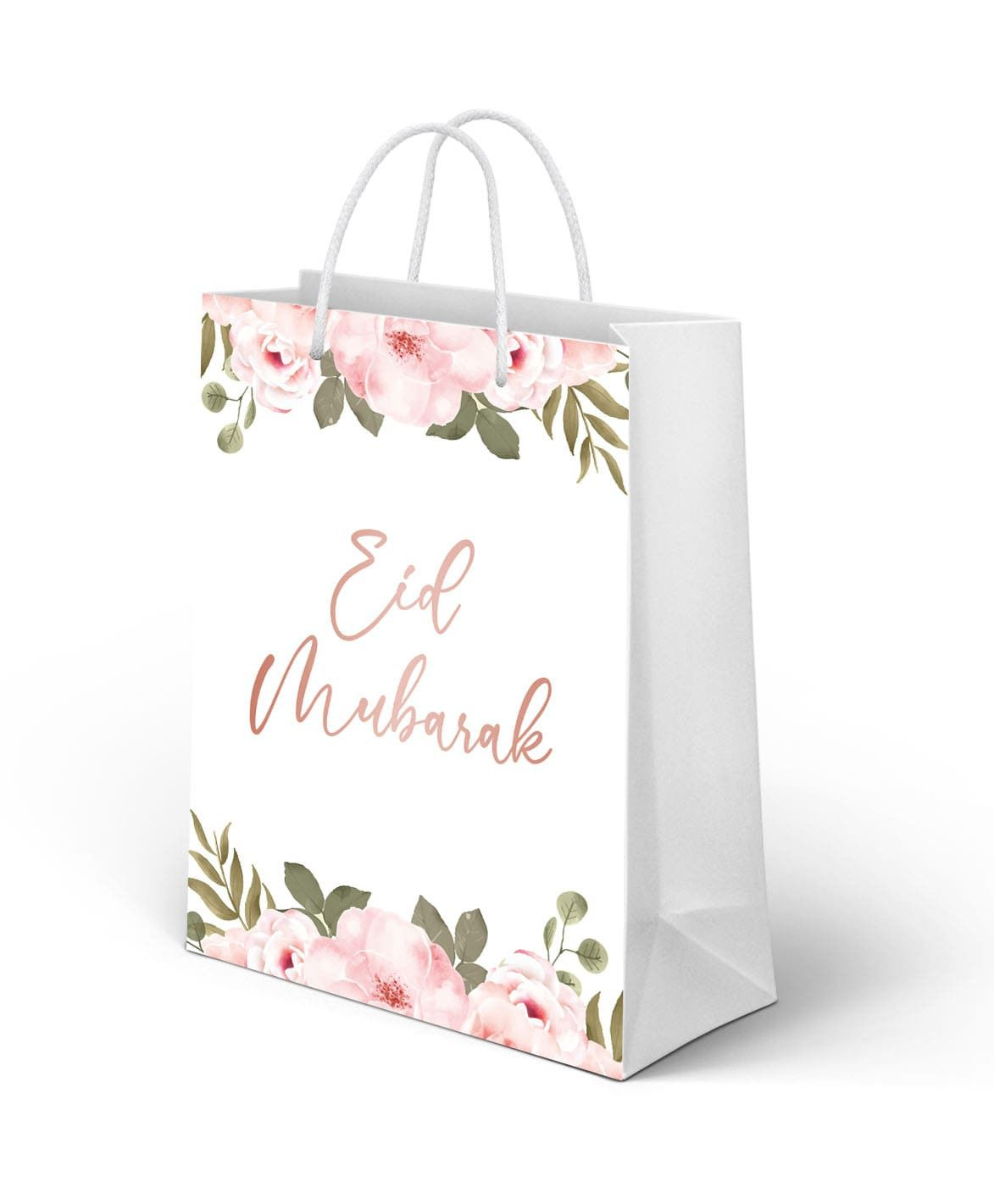 Sac Cadeau Eid Mubarak - Or Rose